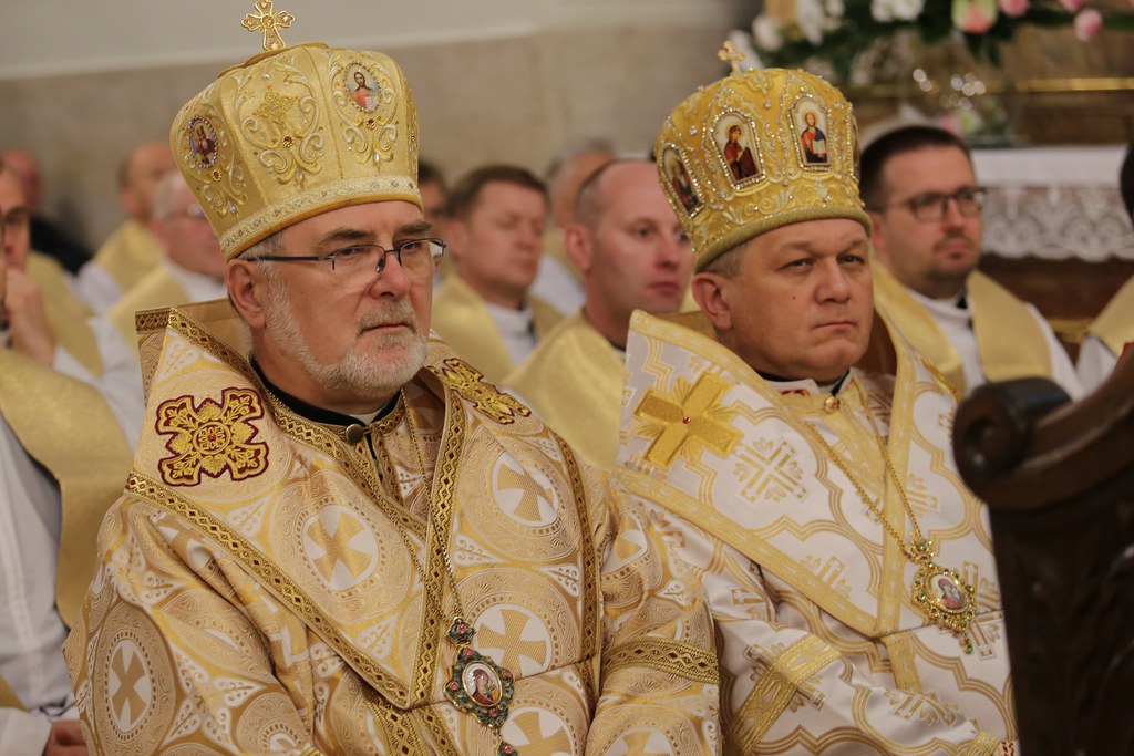 Msza św. sprawowana w Sanktuarium na Górze Św. Anny, z okazji złotego jubileuszu Diecezji Opolskiej (11.10.2022)